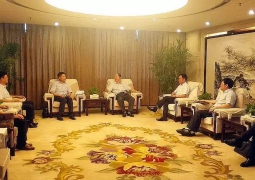 辽宁省副省长顾军到访新锦江娱乐公司